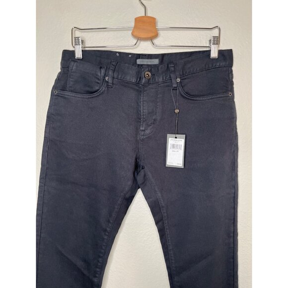 John Varvatos Mens  J701 BLACK WEFT Regular Fit  Jeans 31 Reg - Picture 3 of 12